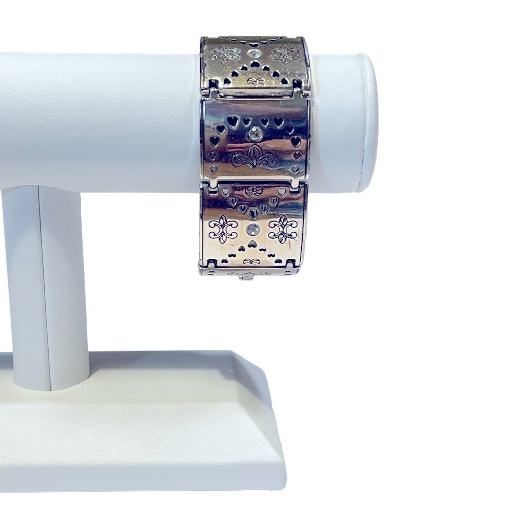 Brighton Cuff Style Link Silver Bracelet